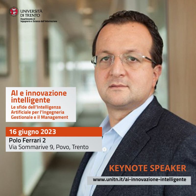 Al momento stai visualizzando Annuncio: Gianvito Lanzolla, keynote speaker accademico